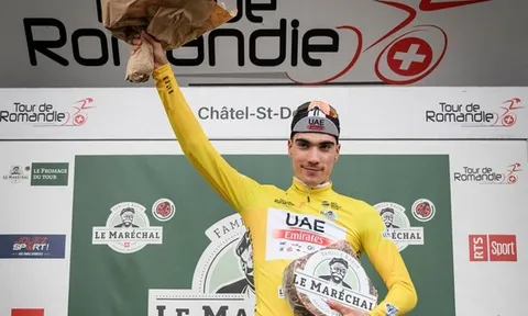 Juan Ayuso xé Áo vàng bằng nội dung cá nhân tính giờ Tour de Romandie 2023