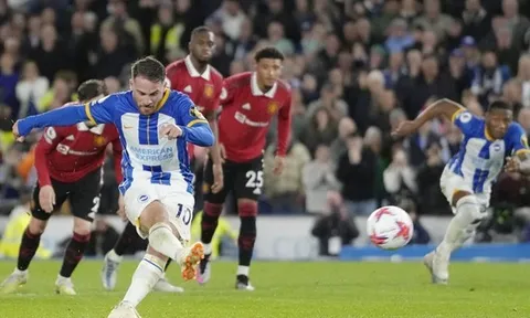 Brighton - Man United > 1-0: Đòn đau phút chót
