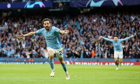 Man City - Real Madrid > 4-0: ‘Thảm sát’ nhà Vua, Man "xanh" vào chung kết Champions League