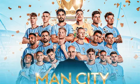 Man City chính thức vô địch Premier League 2022-2023