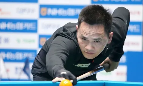Giải Billiards Carom 3 băng World Cup TP.HCM 2023: Trần Đức Minh mạnh mẽ trở lại đấu trường UMB