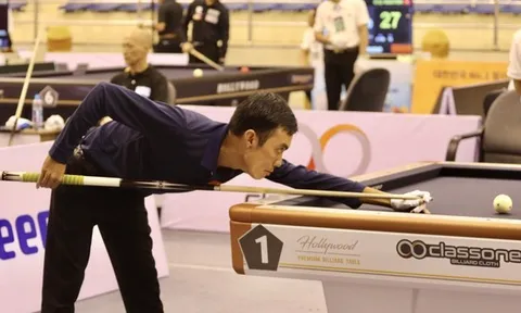 Giải Billiards Carom 3 băng World Cup TP.HCM 2023: Phạm Quốc Thích thoát hiểm ngoạn mục lọt vào vòng 4