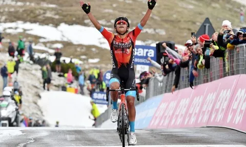 Santiago Buitrago thắng chặng “Nữ hoàng” của Giro d’Italia 2023