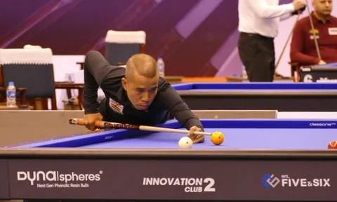 Giải Billiards Carom 3 băng World Cup TP.HCM 2023: Trần Quyết Chiến thẳng tiến vào vòng knock-out