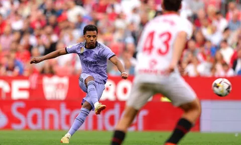 Sevilla - Real Madrid > 1-2: Xây chắc ngôi á quân La Liga