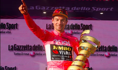 Mark Cavendish “làm nền” cho ngày đăng quang của Primoz Roglic