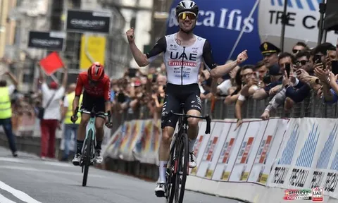 Marc Hirschi chiến thắng Giro dell'Appennino