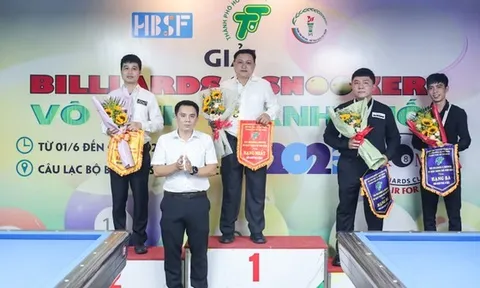 Xác định nhà vô địch giải Billiards & Snooker TP.HCM 2023