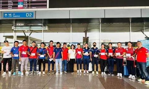 Đội tuyển xe đạp Việt Nam tham dự giải vô địch châu Á 2023