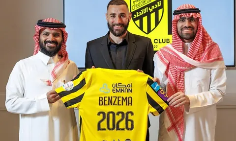 Benzema gia nhập Al Ittihad