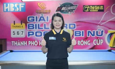 Bế mạc giải Billiard Pool 9 bi nữ TP.HCM mở rộng năm 2023