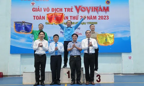 TP.HCM bảo vệ thành công ngôi toàn đoàn giải Vovinam trẻ toàn quốc