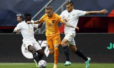 Italy đánh bại Hà Lan giành hạng ba Nations League