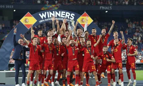 Tây Ban Nha lần đầu đăng quang Nations League
