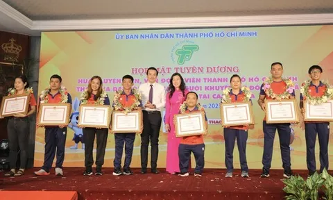 TP.HCM tuyên dương huấn luyện viên, vận động viên đạt thành tích cao tại ASEAN Para Games 2023