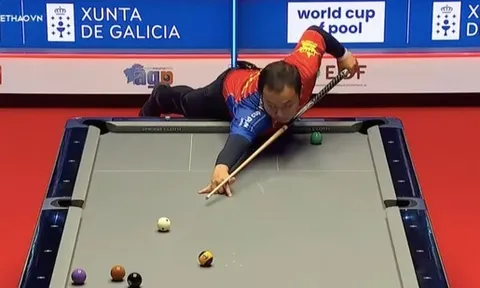 Giải World Cup of Pool 2023: Tuyển Việt Nam đánh bại Kuwait