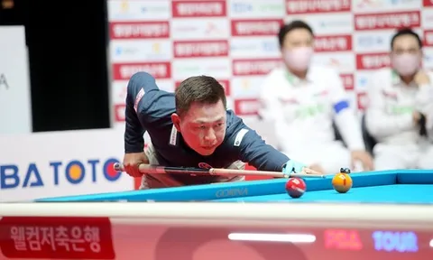 Giải Billiards PBA Tour Hàn Quốc: Mã Minh Cẩm khởi đầu mạnh mẽ ở Round 2