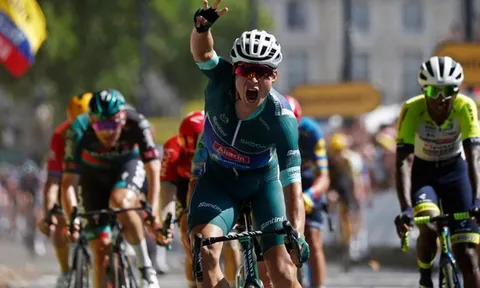 Jasper Philipsen lần thứ ba thắng chặng tại Tour de France 2023