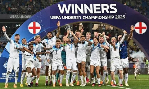 Giải Bóng đá U21 châu Âu 2023: Hạ Tây Ban Nha, Anh lên ngôi vô địch