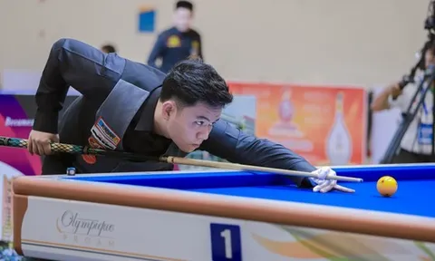 Giải Billiards quốc tế Bình Dương năm 2023: Bao Phương Vinh thể hiện sức mạnh