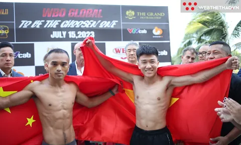 Sự kiện Boxing quốc tế WBO Global Prelude: Võ sĩ số 1 Trung Quốc giấu bài trước màn so tài với Sẳm Minh Phát