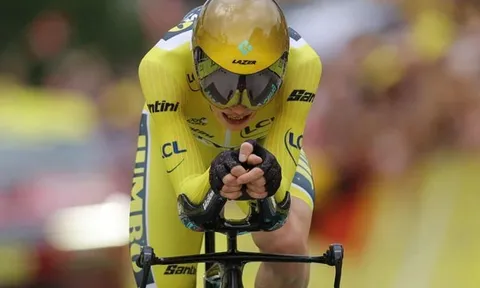 Giải Xe đạp Tour de France 2023: Jonas Vingegaard thắng chặng cá nhân tính giờ củng cố vững chắc áo vàng