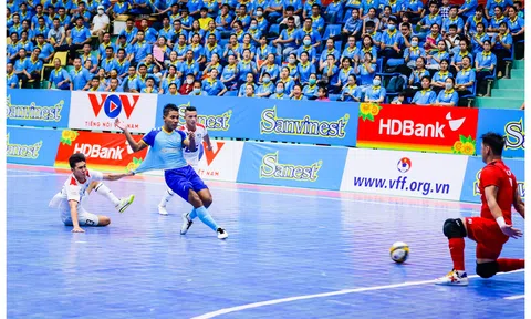 Giải Futsal vô địch quốc gia 2023 vào khúc cua quyết định