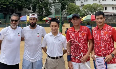 Giải Quần vợt Davis Cup: Đội tuyển Việt Nam thất bại ngày ra quân