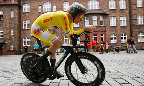 Giải Xe đạp Tour de Pologne 2023: Matej Mohoric vẫn bảo vệ được Áo vàng, Áo xanh nhờ hơn chỉ số phụ