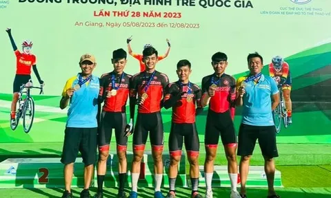Giải Xe đạp đường trường trẻ vô địch quốc gia 2023: Đồng Nai tận hưởng cú đúp chiến thắng