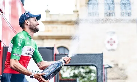 Filippo Ganna thống trị nội dung cá nhân tính giờ Vuelta a Espana 2023