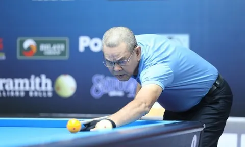 Tượng đài Lý Thế Vinh bị loại sớm ở giải Billiard Carom 3 băng HBSF Cup Tour 3