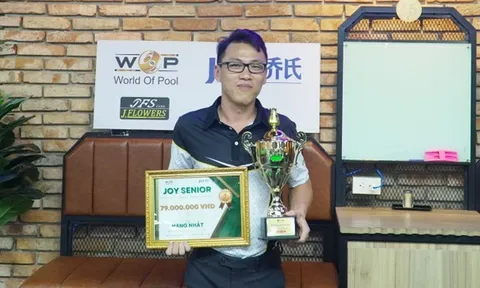 Hồ Sở Phát vô địch giải Joy Heyball chuyên nghiệp lần thứ hai năm 2023