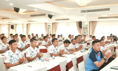 Lớp tập huấn trọng tài các giải Bóng đá chuyên nghiệp quốc gia mùa giải 2023-2024 khu vực phía Nam