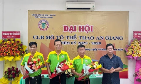 Câu lạc bộ Mô tô thể thao An Giang có tân Chủ nhiệm