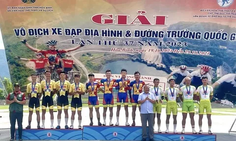 Đương kim vô địch đồng đội tính giờ TP.HCM văng khỏi tốp có huy chương giải Xe đạp vô địch quốc gia năm 2023