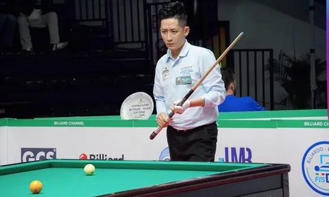 Nguyễn Hoàn Tất nhận suất may mắn vào vòng 3 giải Billiards World Cup Seoul 2023