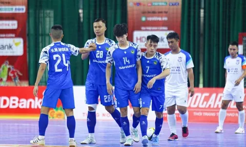 Giải Futsal Cúp Quốc gia 2023: Thái Sơn Bắc ngược dòng ấn tượng, Sahako thắng cách biệt 11 bàn