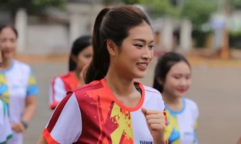 Hoa hậu Đoàn Thiên Ân và vận động viên Hoàng Nguyên Thanh làm Đại sứ giải Marathon Bình Phước 2023