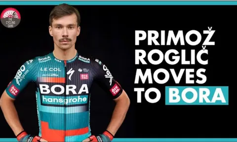 Primoz Roglic ra mắt trong màu áo Bora - Hansgrohe