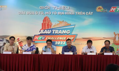 Thử thách địa hình HTV Challenge Cup: Lần đầu đua xe trên cát Bàu Trắng