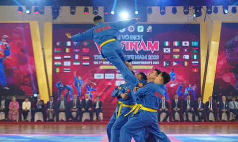 Khai mạc giải vô địch Vovinam thế giới lần thứ VII năm 2023: Có 35 quốc gia về tham dự giải