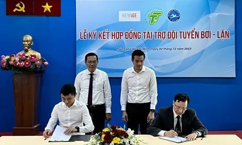 Đội tuyển bơi - lặn TP.HCM nhận được tài trợ "khủng"