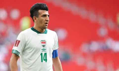 Tuyển Iraq mất trụ cột trước thềm ASIAN Cup 2023