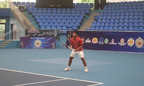 Giải Quần vợt vô địch U14 ITF châu Á: Hạt giống số 1 Lê Tiến Anh thi đấu ấn tượng