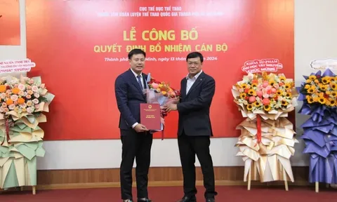 Ông Phạm Thanh Tú giữ chức Giám đốc Trung tâm Huấn luyện Thể thao quốc gia TP.HCM