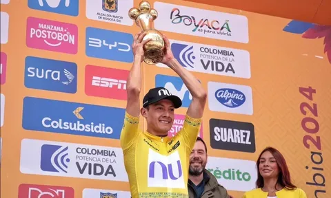 Rodrigo Contreras đăng quang Tour Colombia 2024