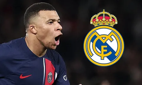 Mbappe đã ký hợp đồng với Real Madrid