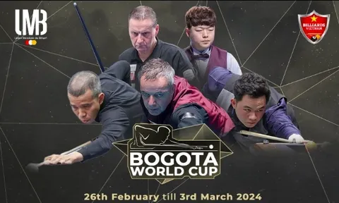 Bao Phương Vinh và Trần Quyết Chiến vào thẳng Vòng chung kết giải Billiards World Cup Bogota