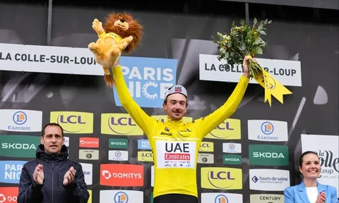 Brandon McNulty chóng vánh đòi lại Áo vàng Paris - Nice 2024